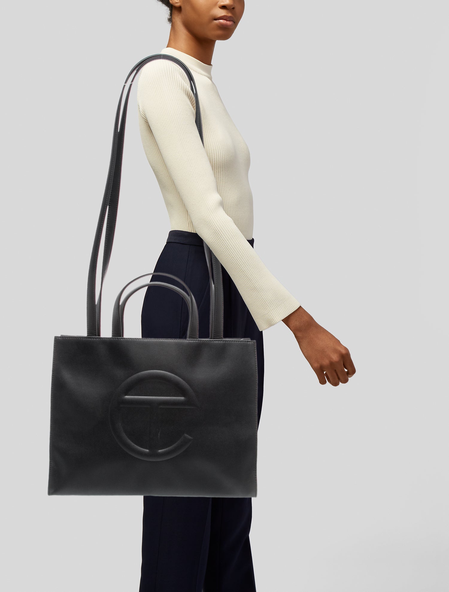 Telfar Vegan Leather Shoulder Bag
