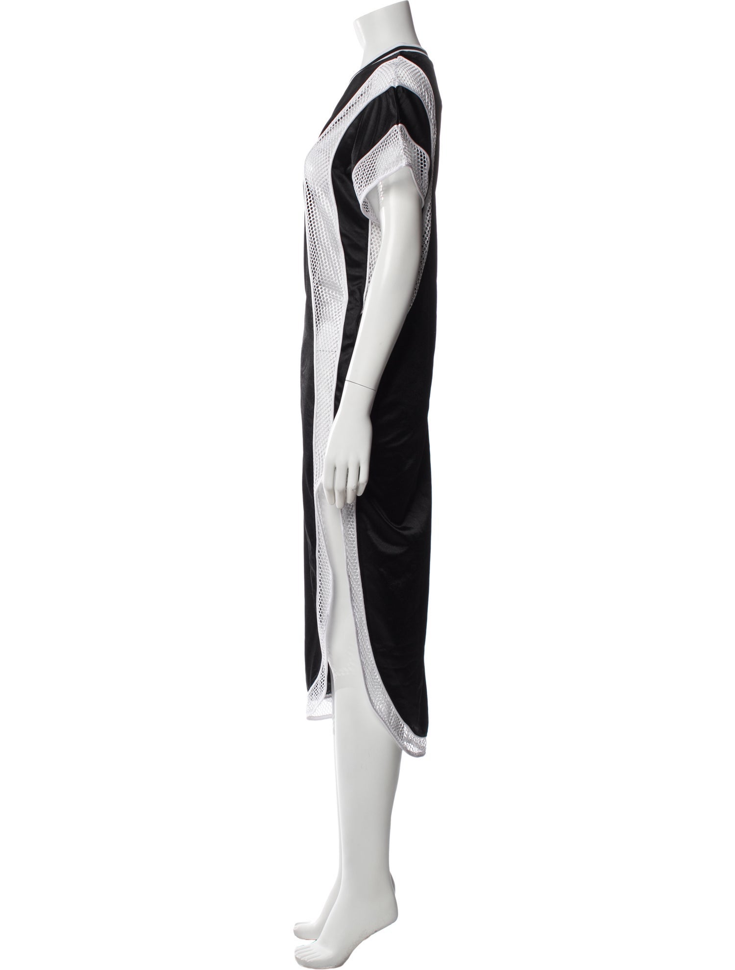 Telfar Mock Neck Long Dress