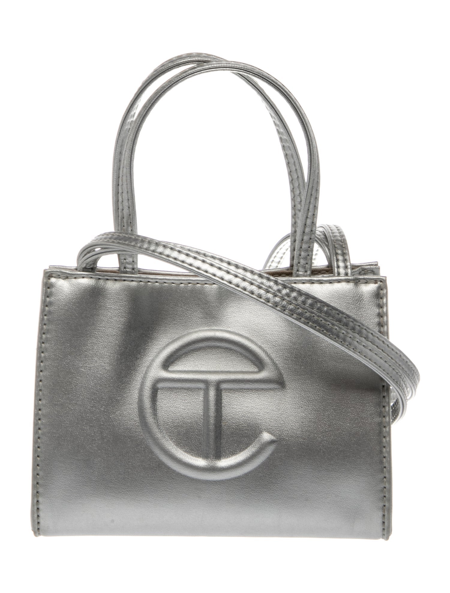 ⭐︎新品未使用⭐︎ TELFAR シルバー　S Medium Telfar Duffle - Silver