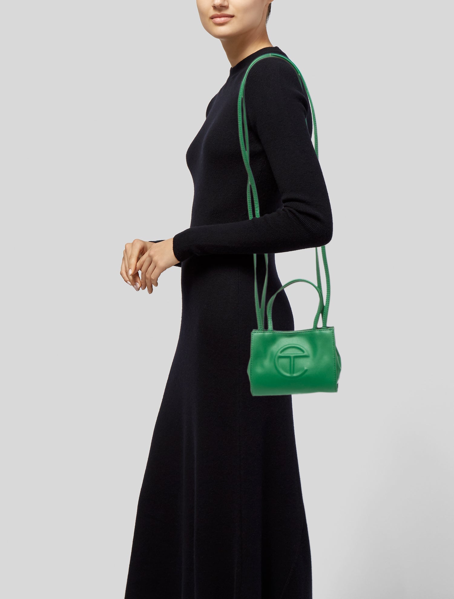 Telfar Vegan Leather Crossbody Bag