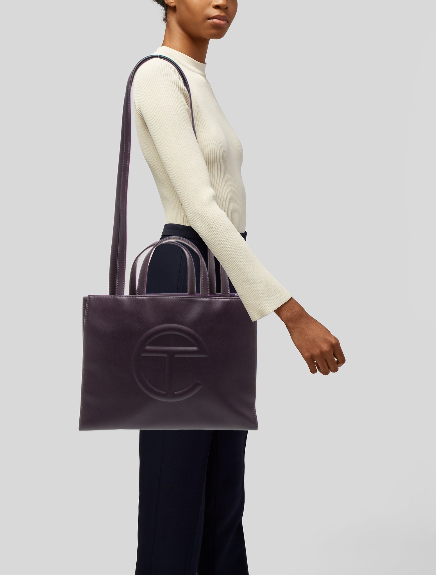 Telfar Vegan Leather Shoulder Bag