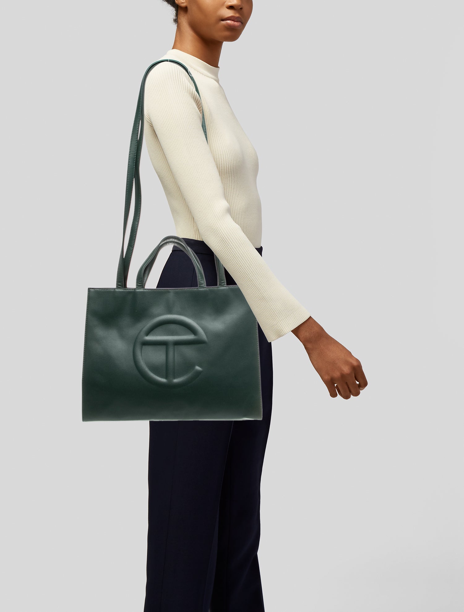 Telfar Vegan Leather Shoulder Bag