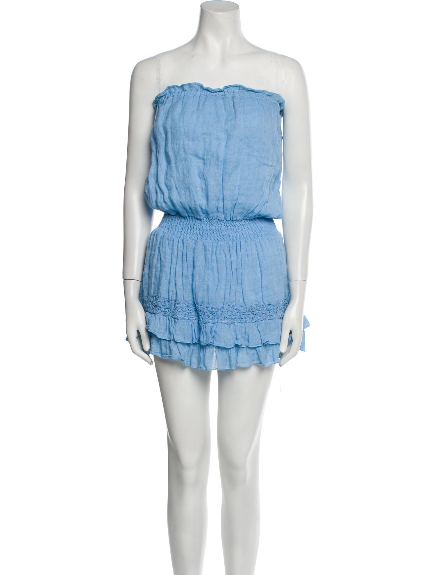 Temptation Positano Linen Mini Dress
