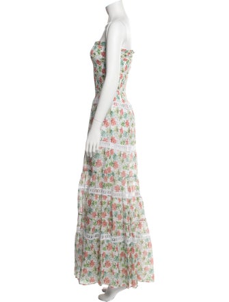 Temptation Positano Floral Print Long Dress
