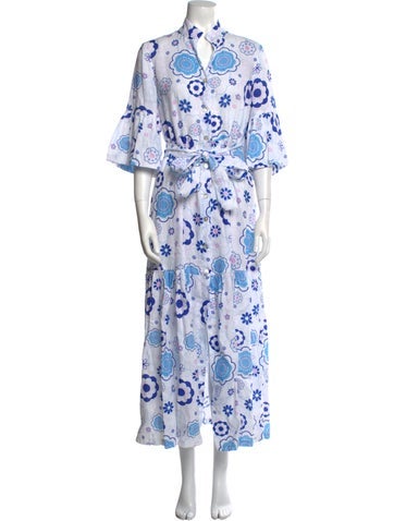 Temptation Positano Dresses Linen Long Dress XS