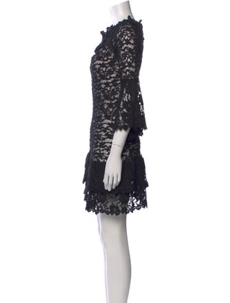 Temptation Positano Lace Pattern Mini Dress