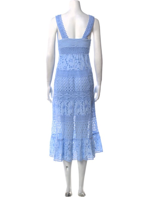 Temptation Positano Lace Pattern Midi Length Dress