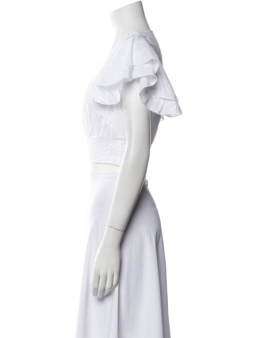 Temptation Positano V-Neck Short Sleeve Crop Top