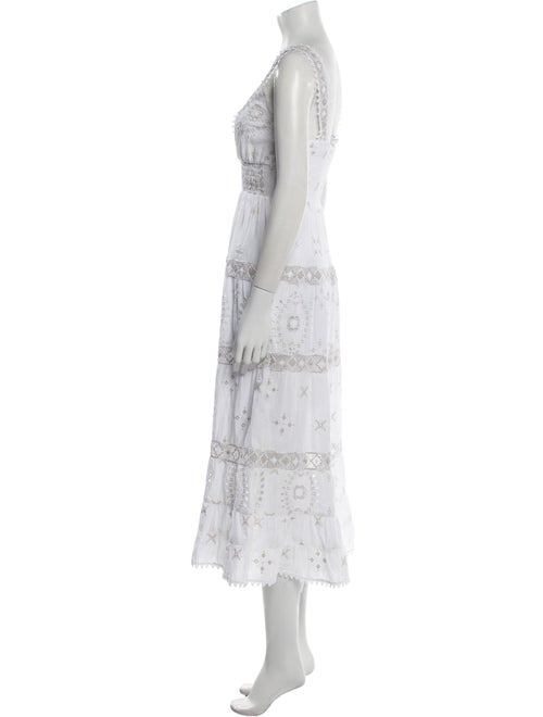 Temptation Positano Lace Pattern Midi Length Dress