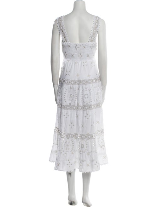Temptation Positano Lace Pattern Midi Length Dress