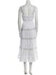 Temptation Positano Lace Pattern Midi Length Dress