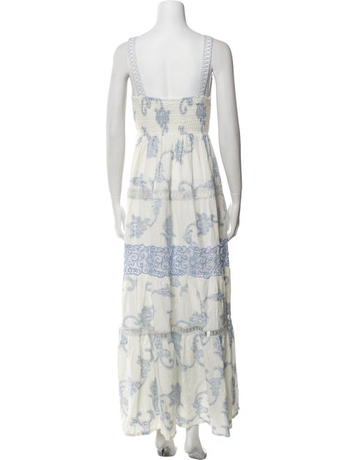 Temptation Positano Lace Pattern Long Dress