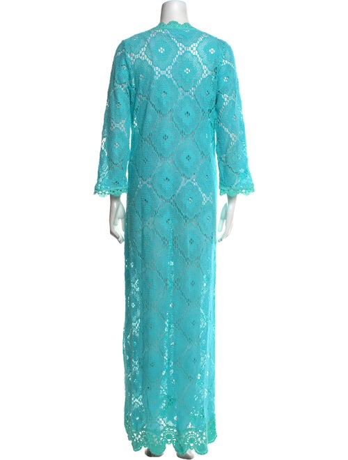 Temptation Positano Lace Pattern Long Dress
