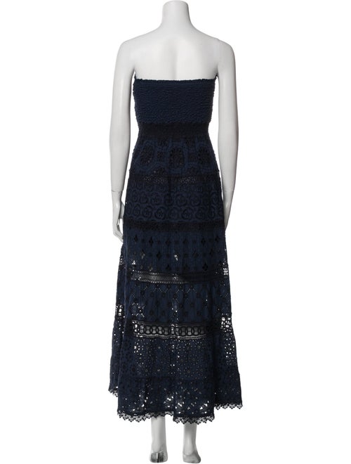 Temptation Positano Lace Pattern Midi Length Dress