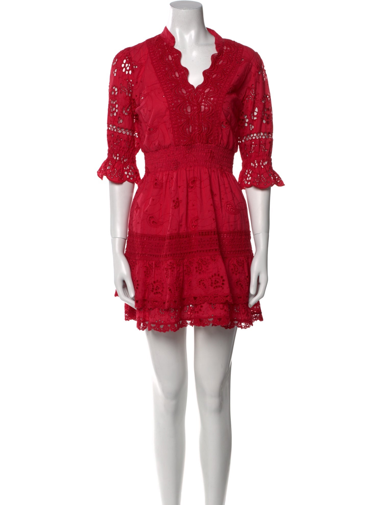 Temptation Positano V-Neck Mini Dress