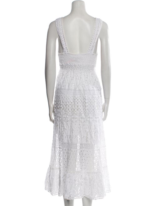 Temptation Positano Lace Pattern Long Dress