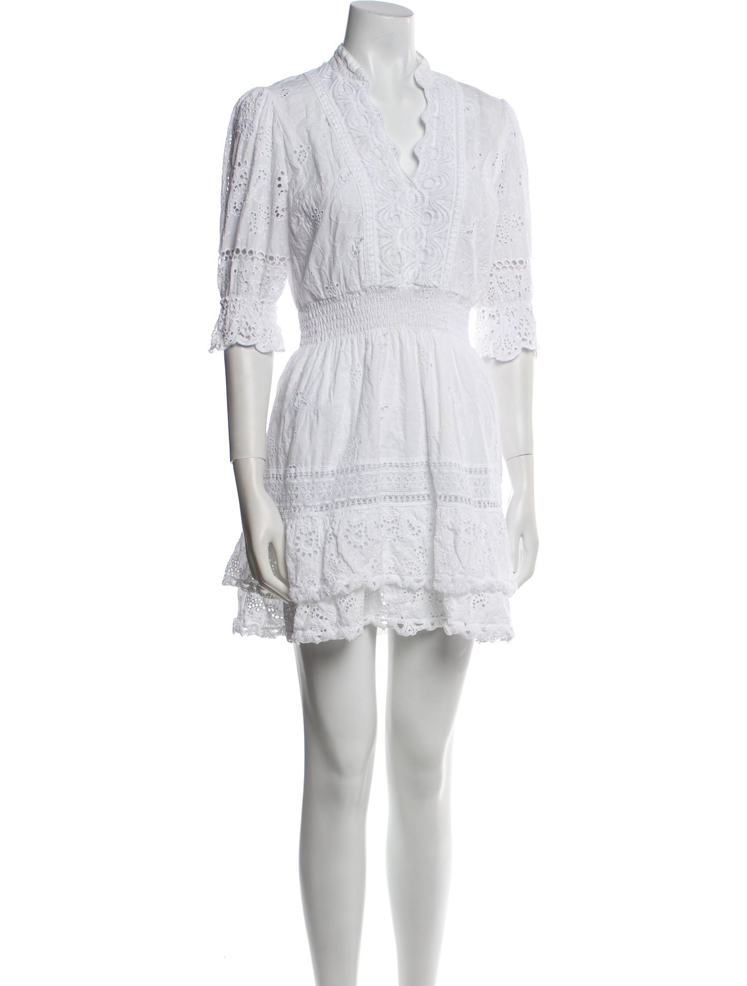 Temptation Positano V-Neck Mini Dress