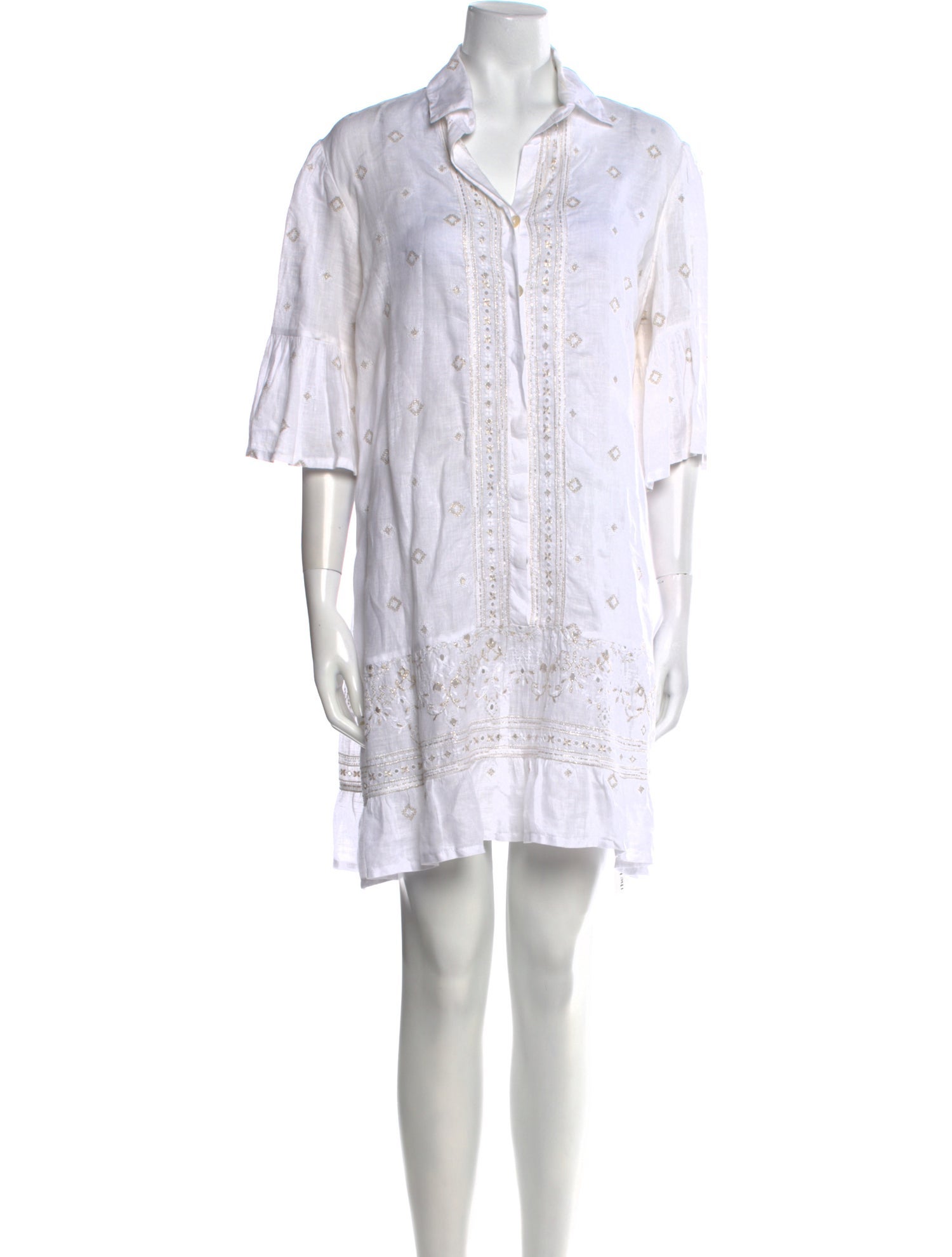 Temptation Positano Linen Mini Dress