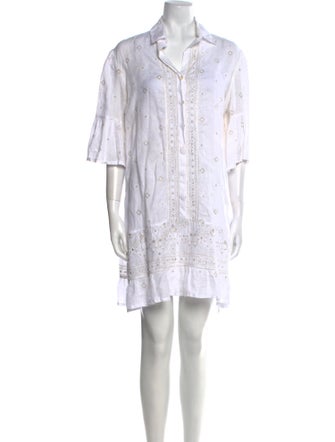 Temptation Positano Linen Mini Dress