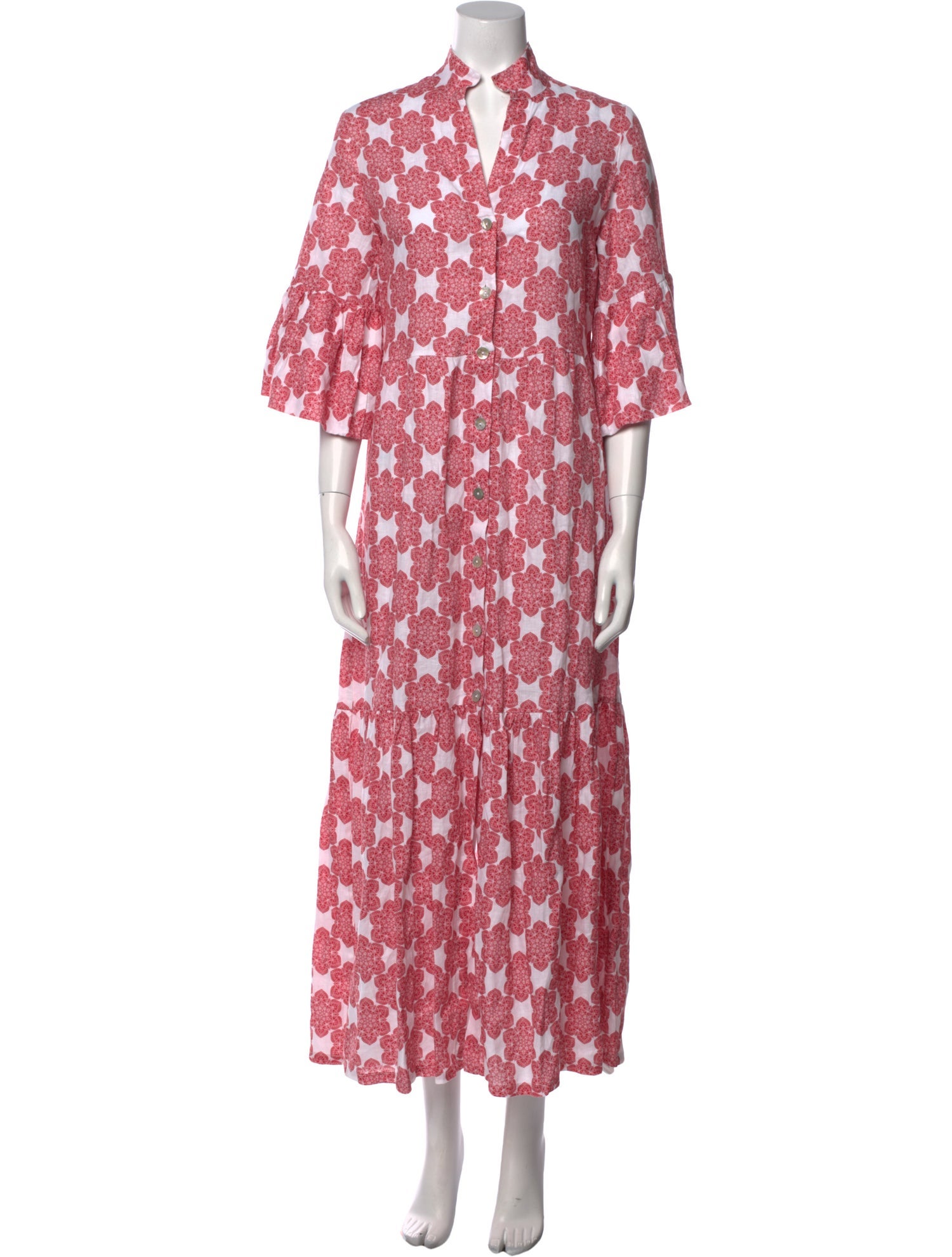 Temptation Positano Linen Long Dress