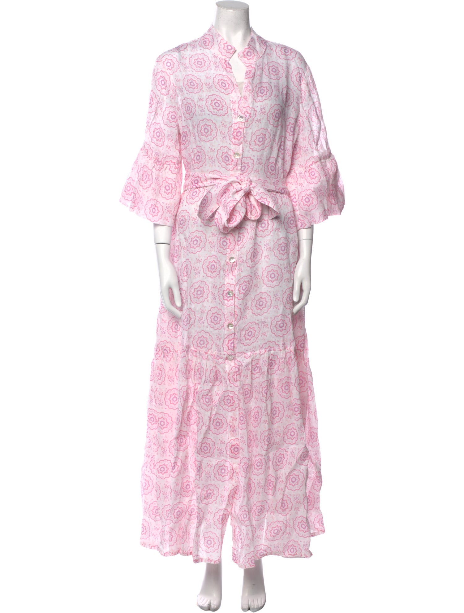 Temptation Positano Linen Long Dress w/ Tags