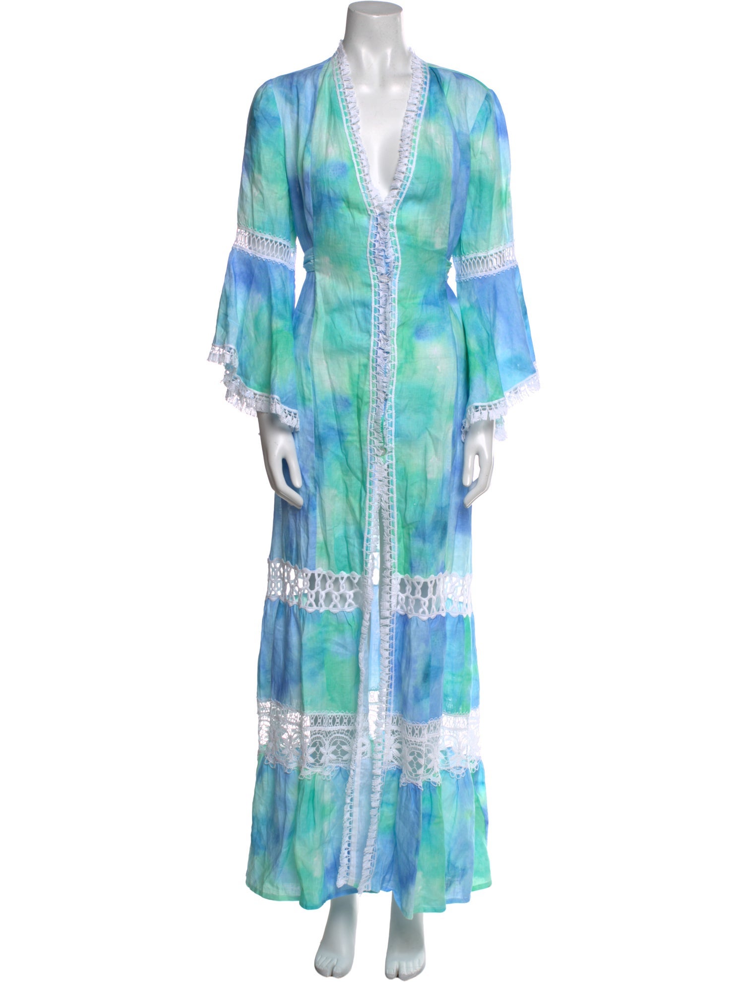 Temptation Positano Linen Long Dress w/ Tags