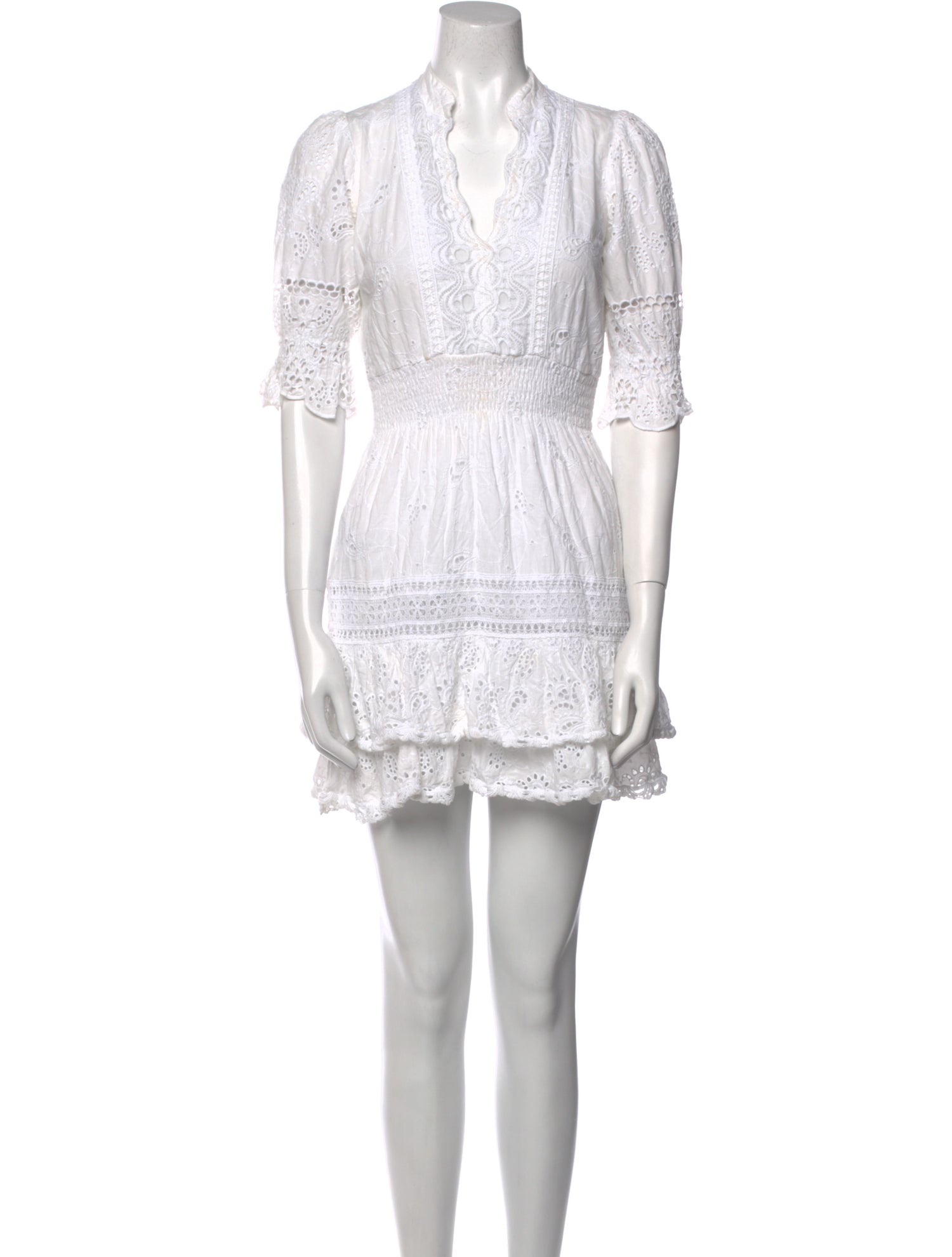 Temptation Positano V-Neck Mini Dress