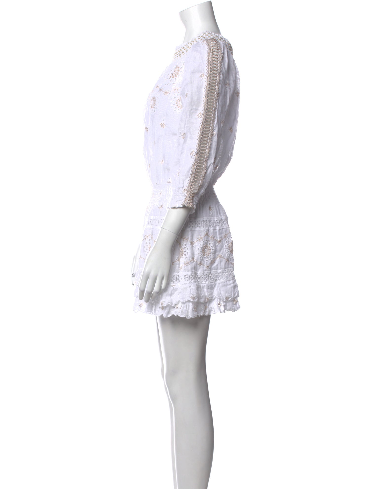 Temptation Positano Linen Mini Dress