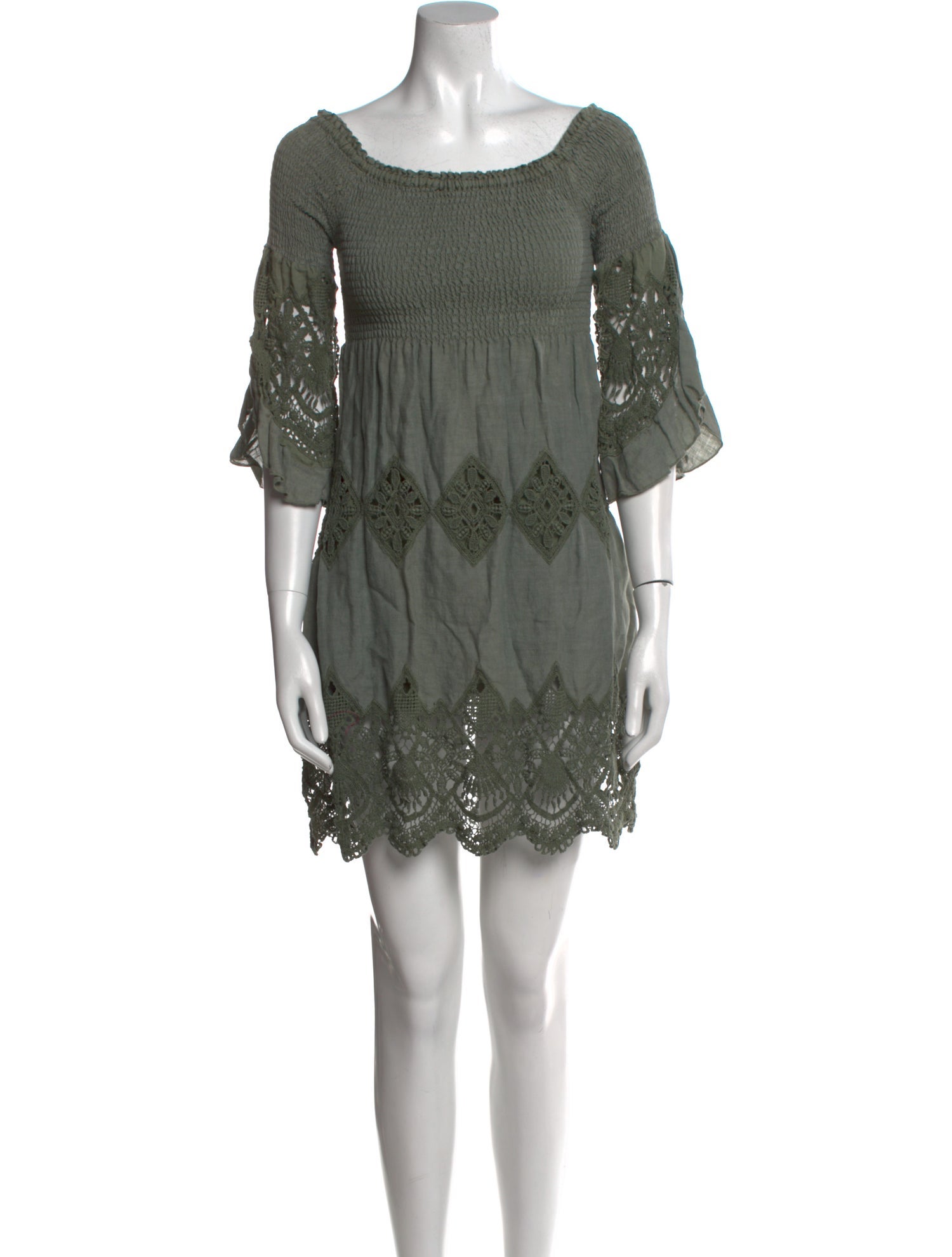 Temptation Positano Linen Mini Dress