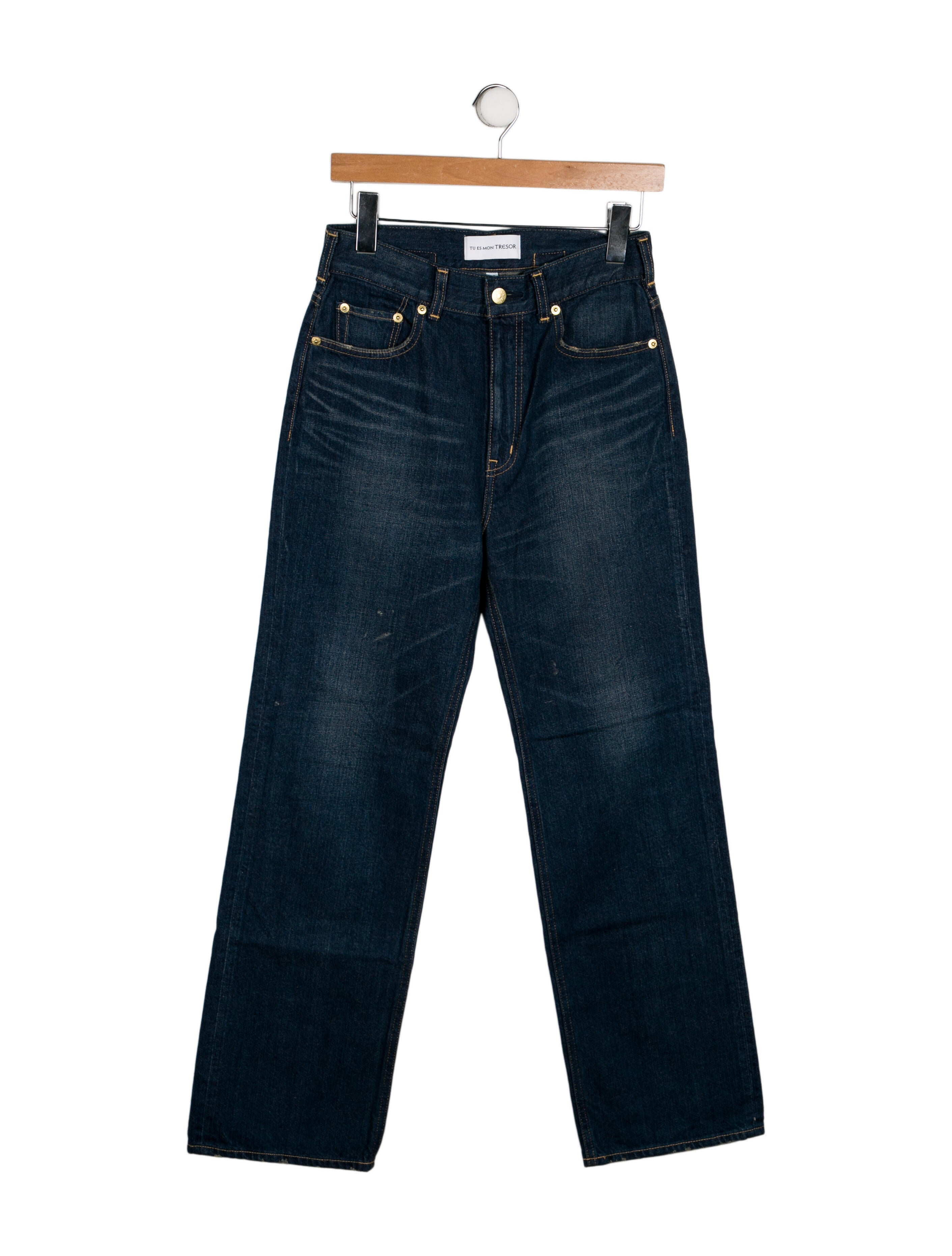 Tu es mon TRÉSOR High-Rise Wide Leg Jeans