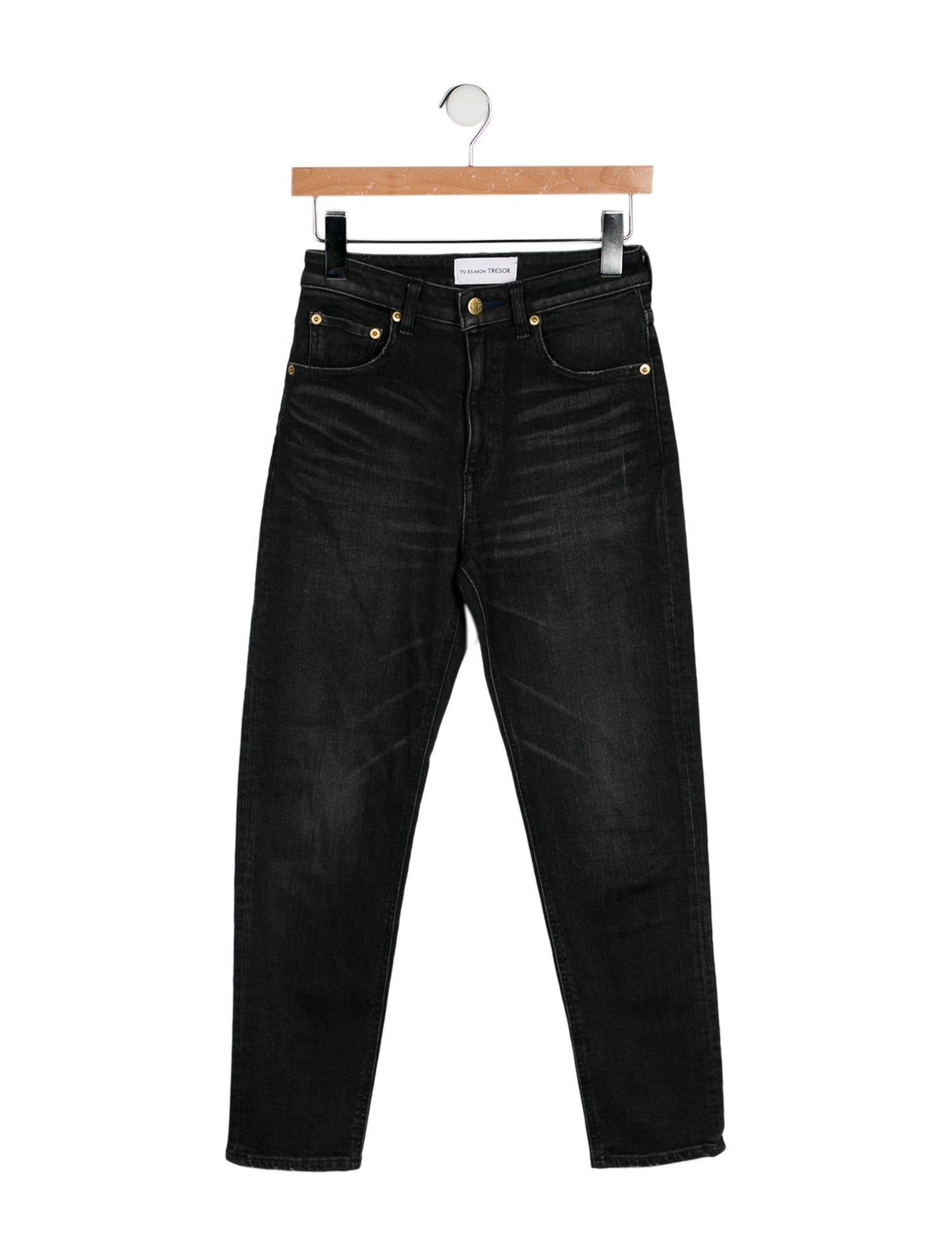 Tu es mon TRÉSOR Mid-Rise Skinny Leg Jeans