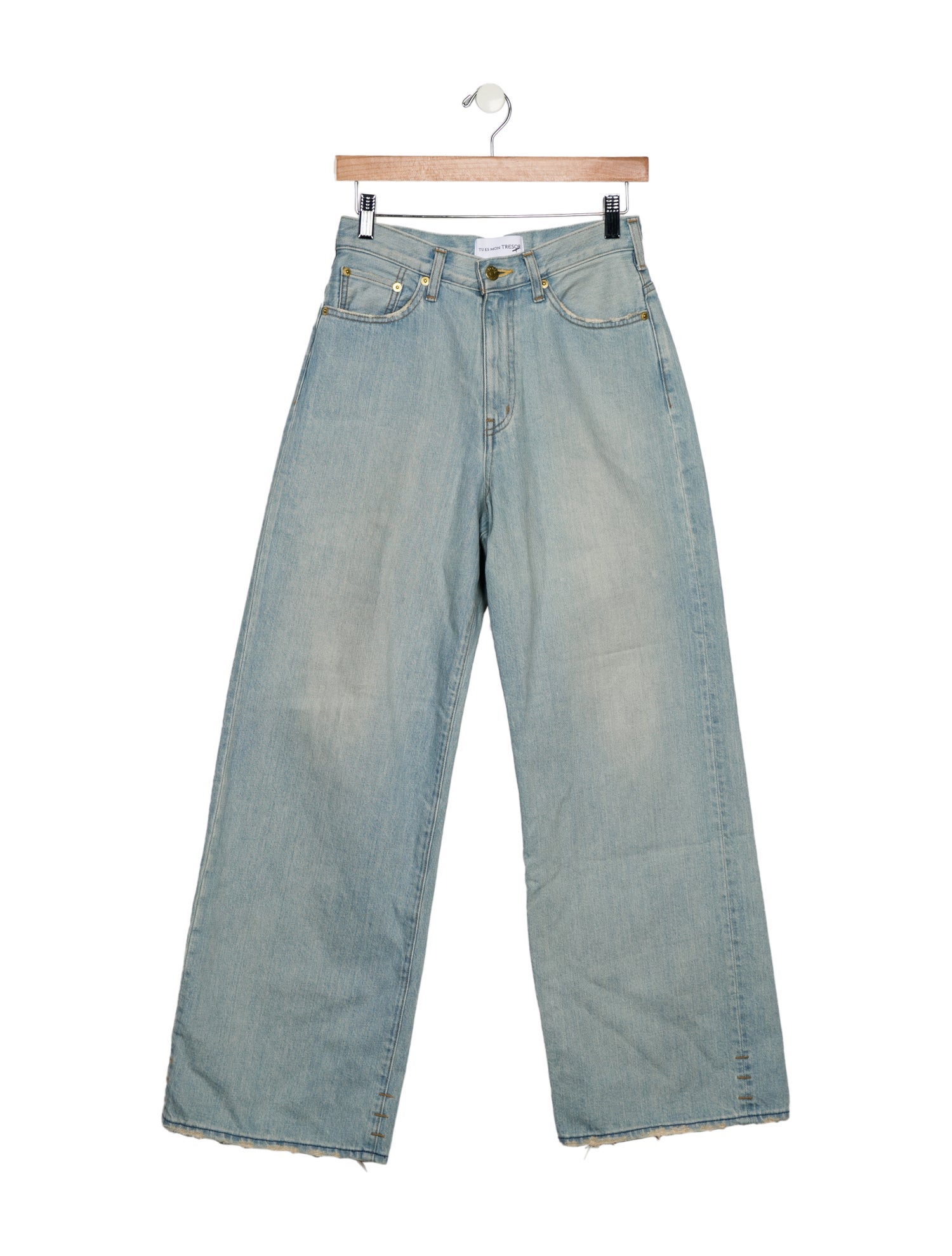Tu es mon TRÉSOR High-Rise Wide Leg Jeans