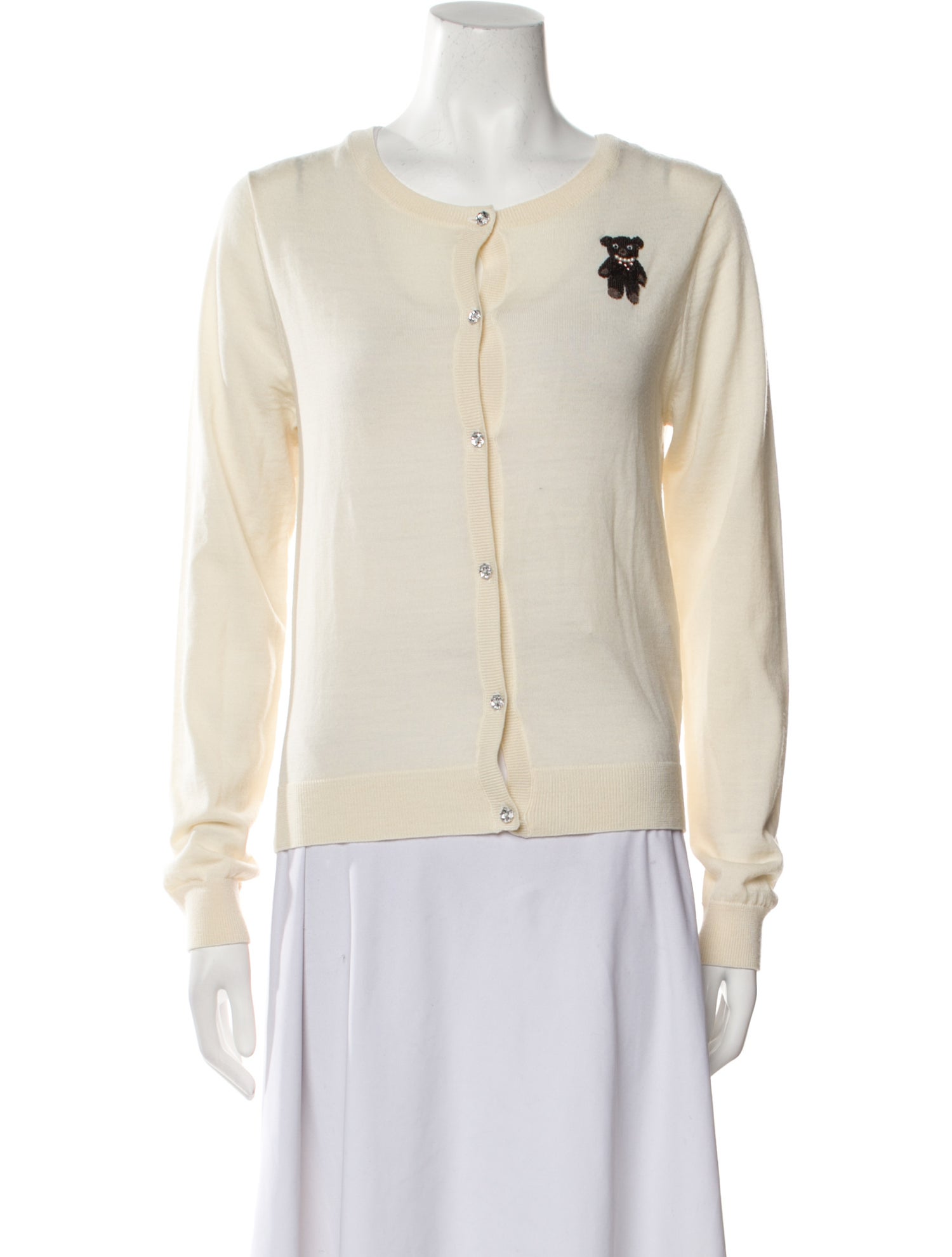 Tu es mon TRÉSOR Wool Crew Neck Sweater