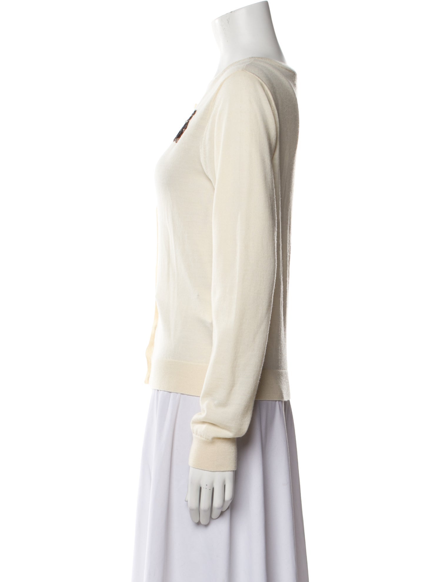 Tu es mon TRÉSOR Wool Crew Neck Sweater