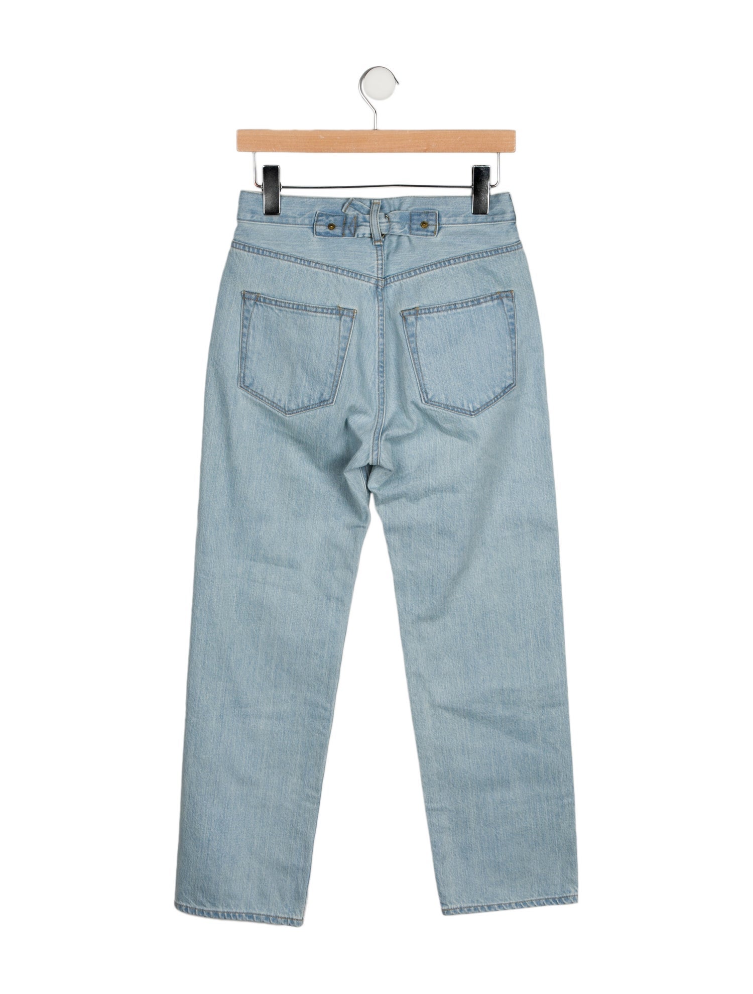 Tu es mon TRÉSOR Mid-Rise Straight Leg Jeans