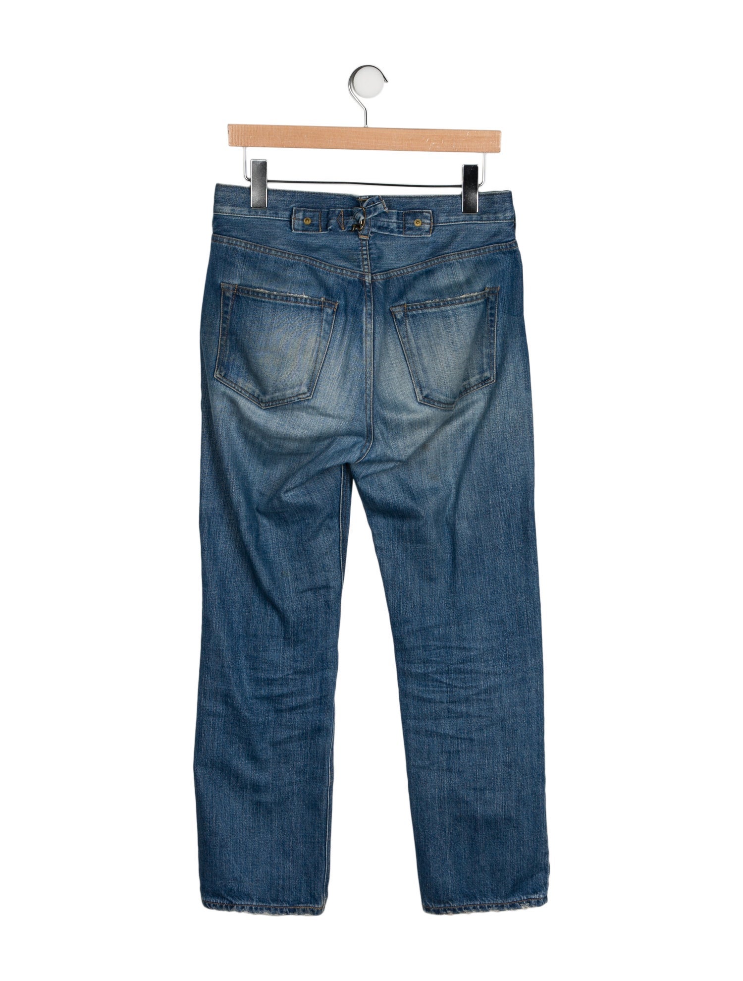 Tu es mon TRÉSOR Mid-Rise Straight Leg Jeans