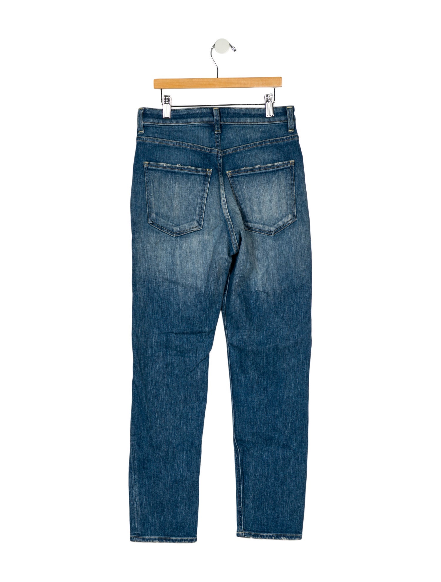 Tu es mon TRÉSOR High-Rise Straight Leg Jeans