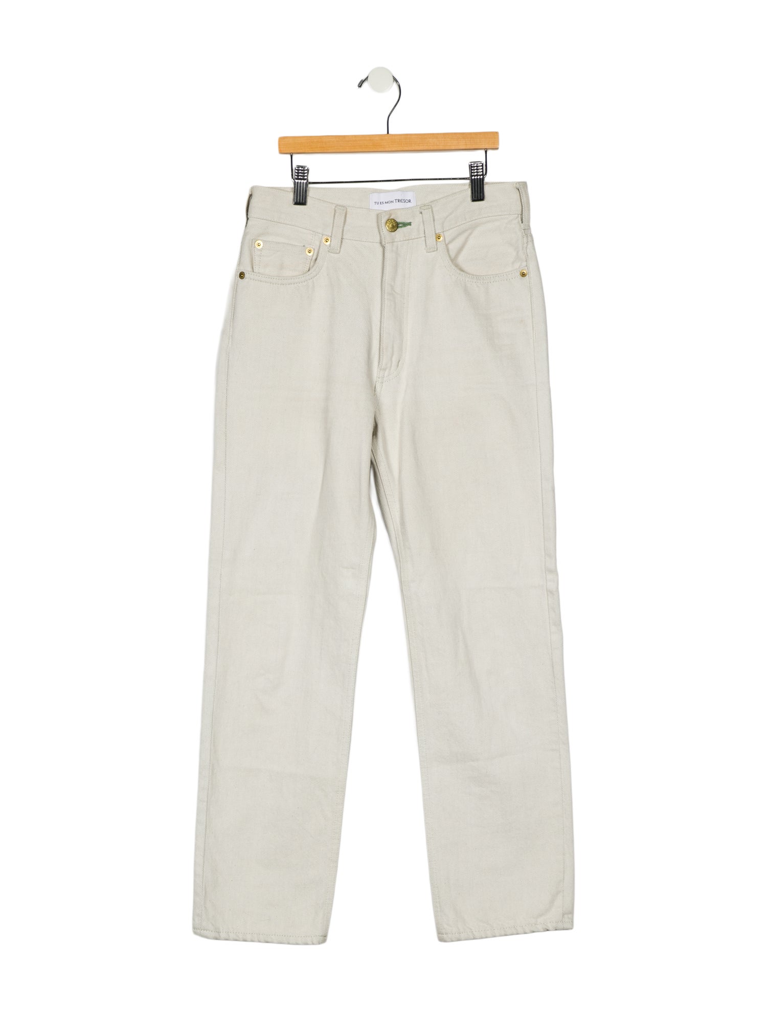 Tu es mon TRÉSOR High-Rise Straight Leg Jeans