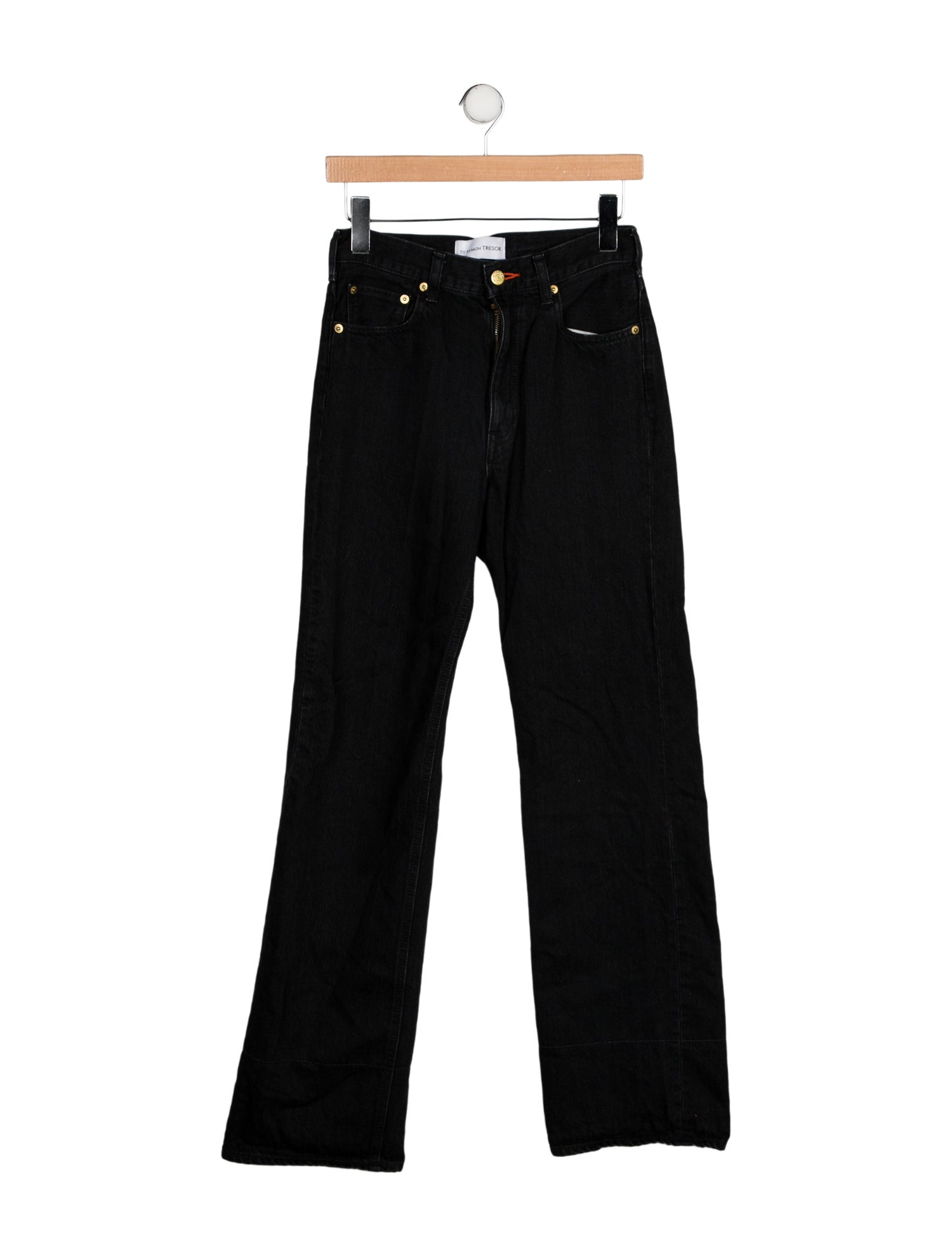 Tu es mon TRÉSOR Mid-Rise Wide Leg Jeans