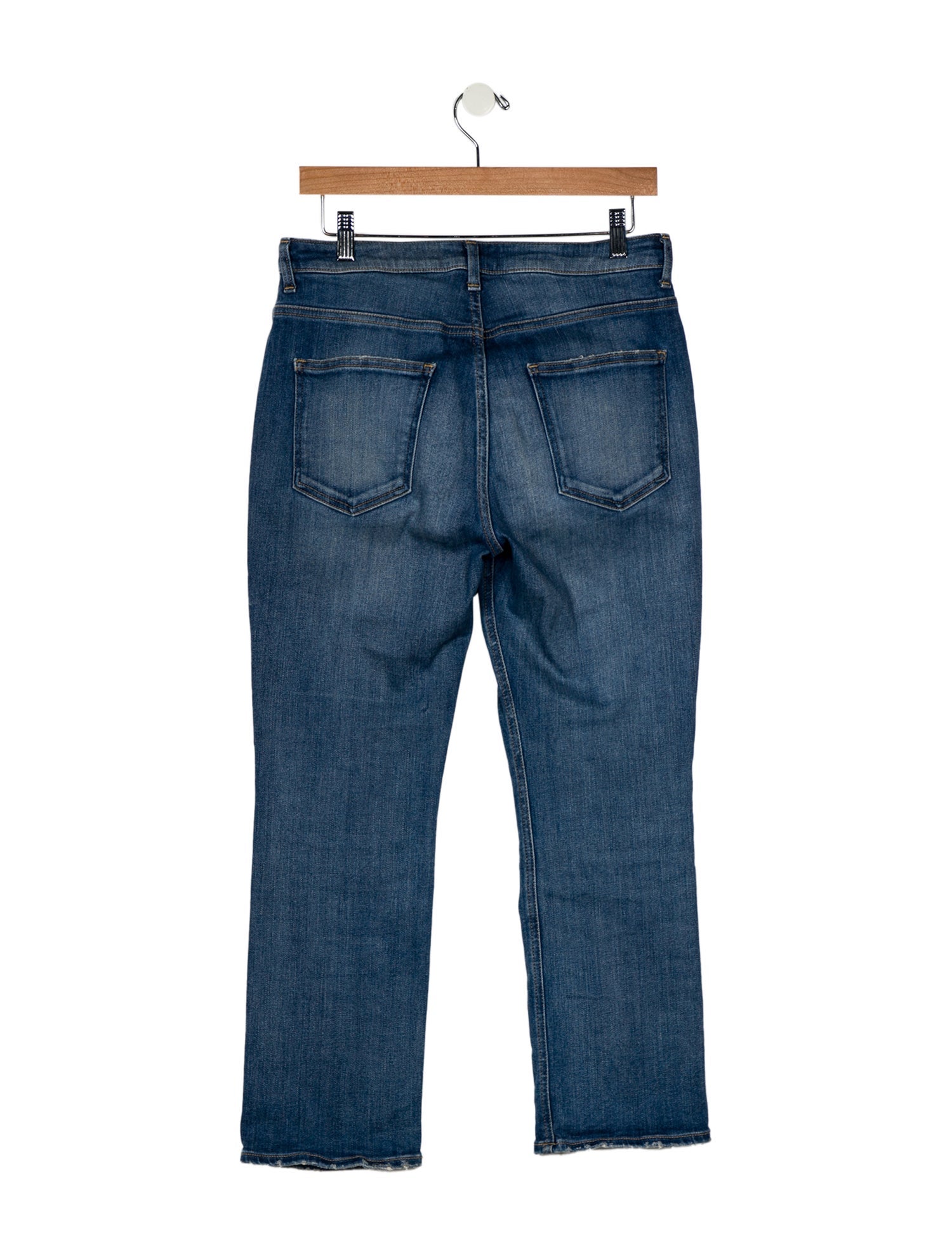 Tu es mon TRÉSOR Mid-Rise Straight Leg Jeans