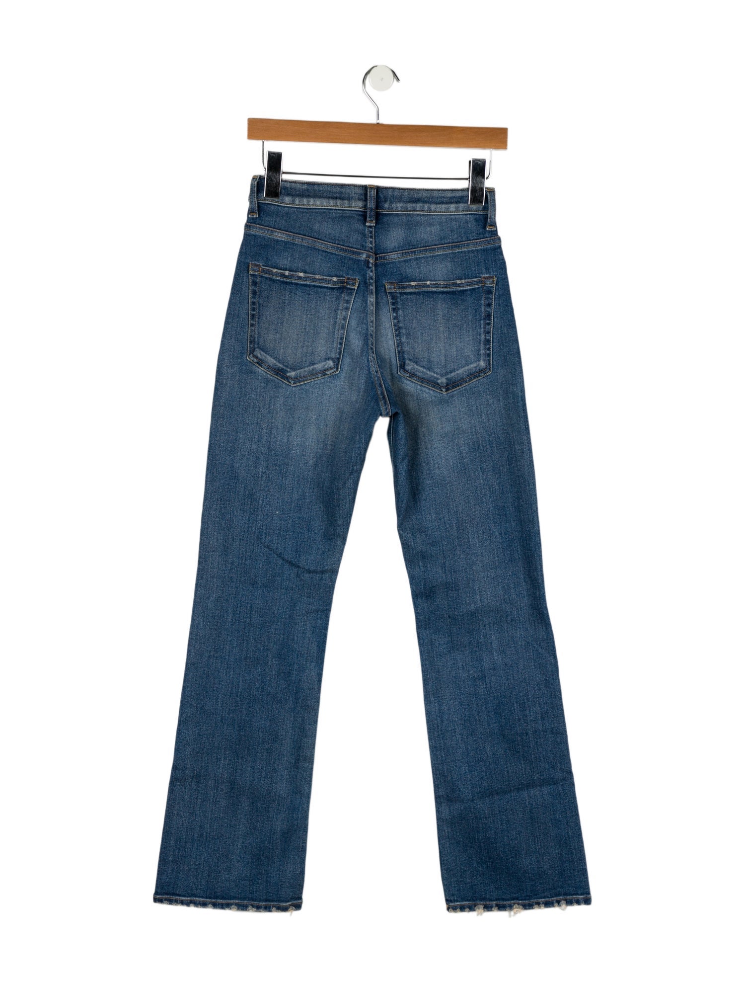 Tu es mon TRÉSOR Mid-Rise Straight Leg Jeans