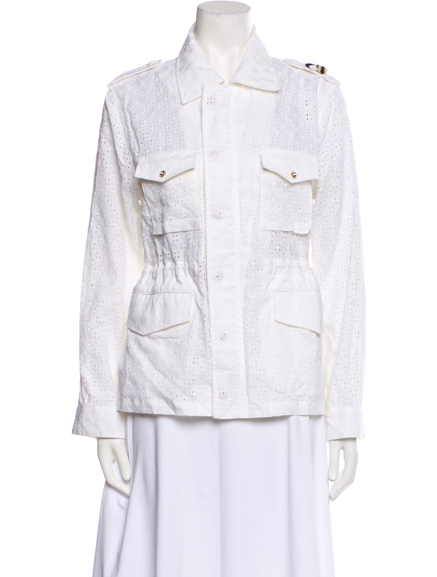 Tu es mon TRÉSOR Linen Denim Jacket