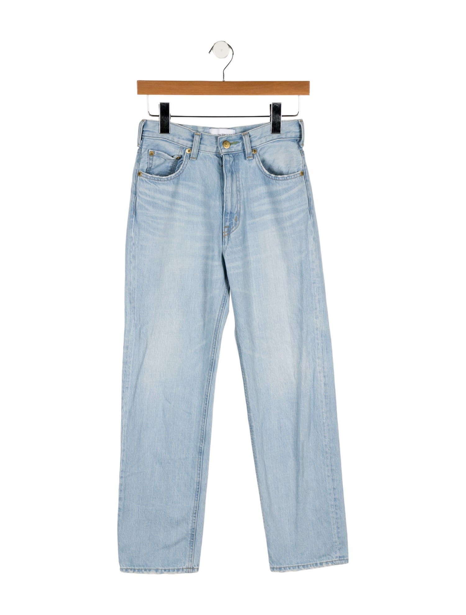 Tu es mon TRÉSOR High-Rise Straight Leg Jeans