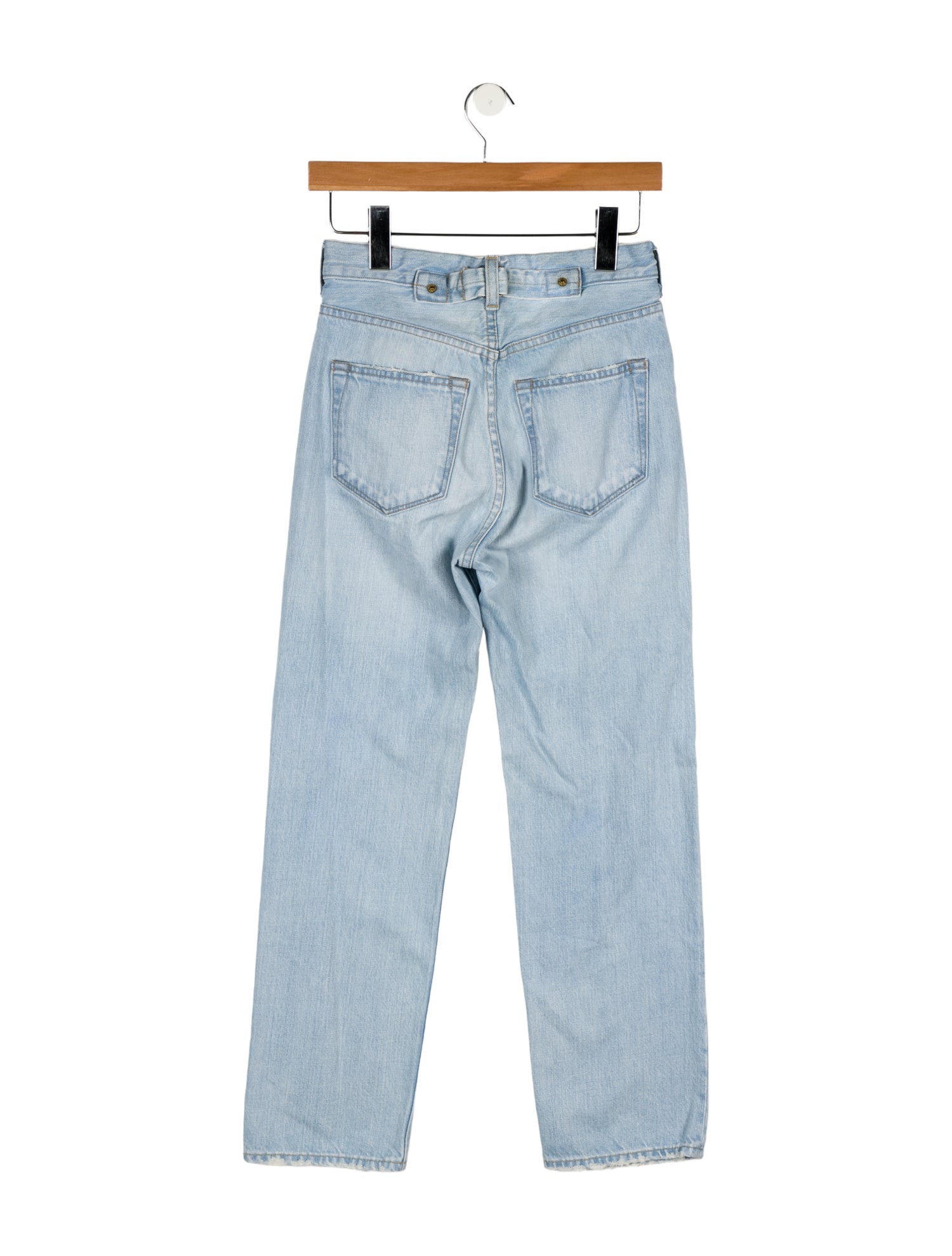 Tu es mon TRÉSOR High-Rise Straight Leg Jeans