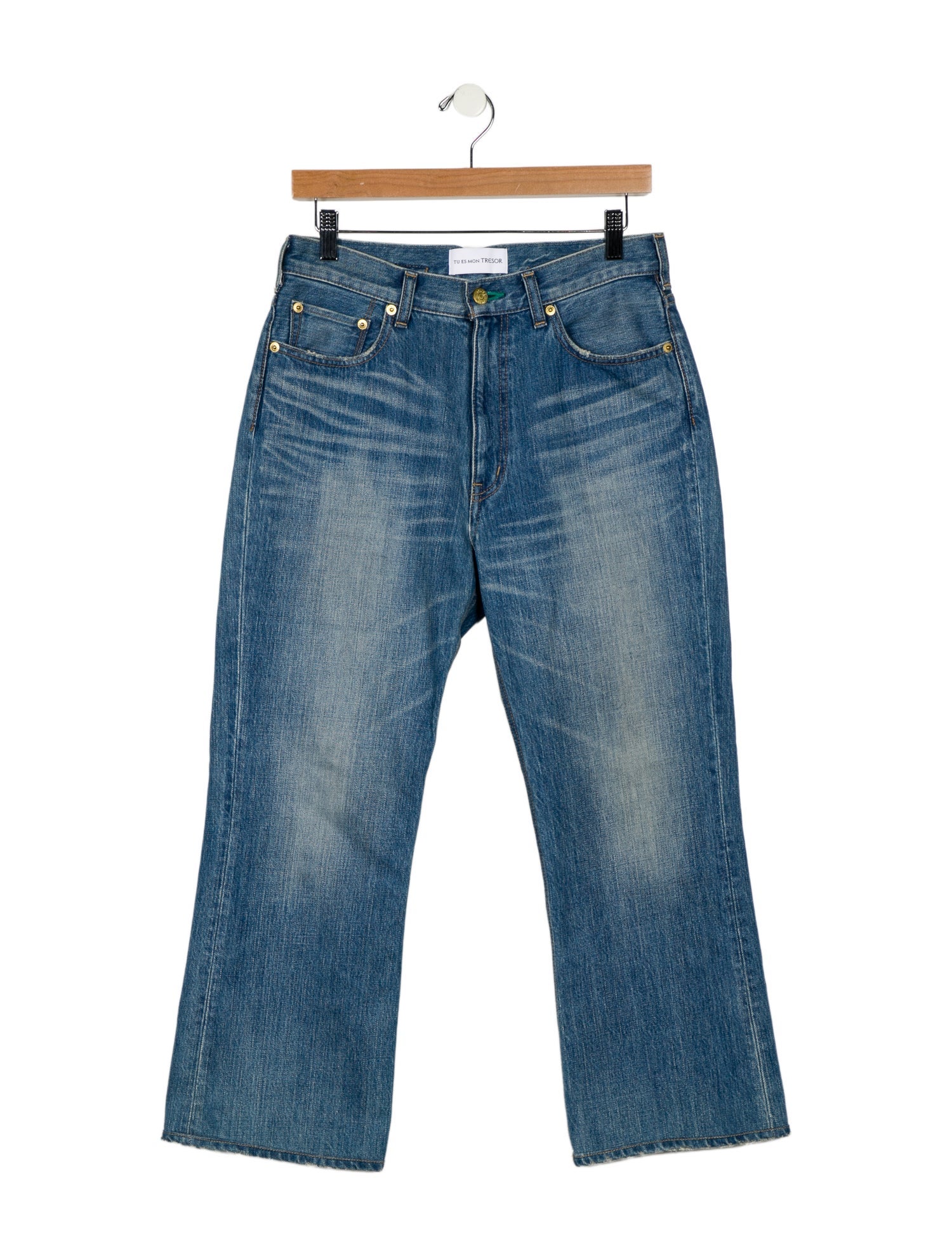 Tu es mon TRÉSOR High-Rise Wide Leg Jeans