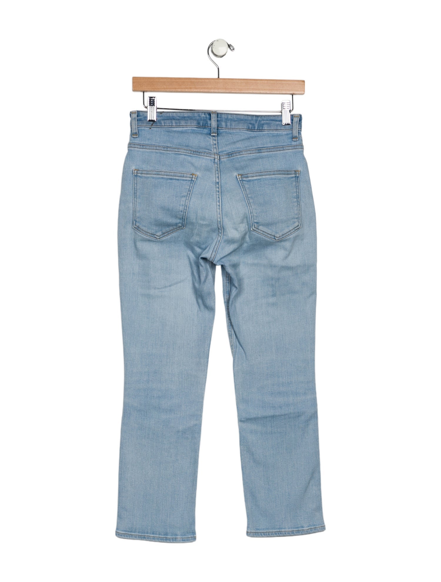 Tu es mon TRÉSOR Mid-Rise Straight Leg Jeans
