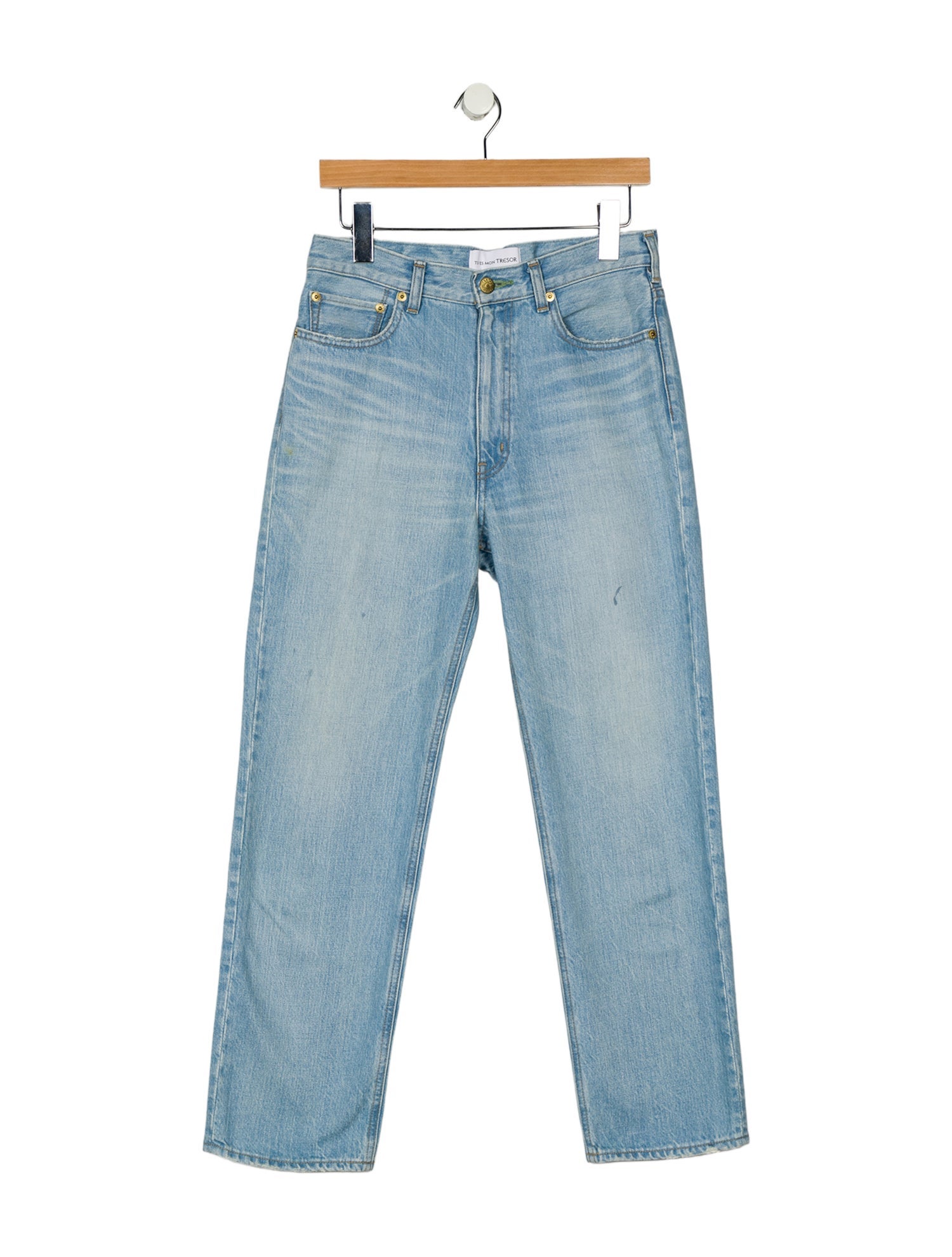 Tu es mon TRÉSOR High-Rise Straight Leg Jeans