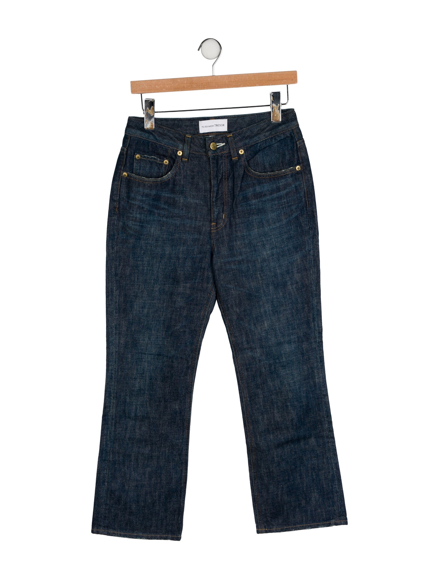 Tu es mon TRÉSOR High-Rise Straight Leg Jeans