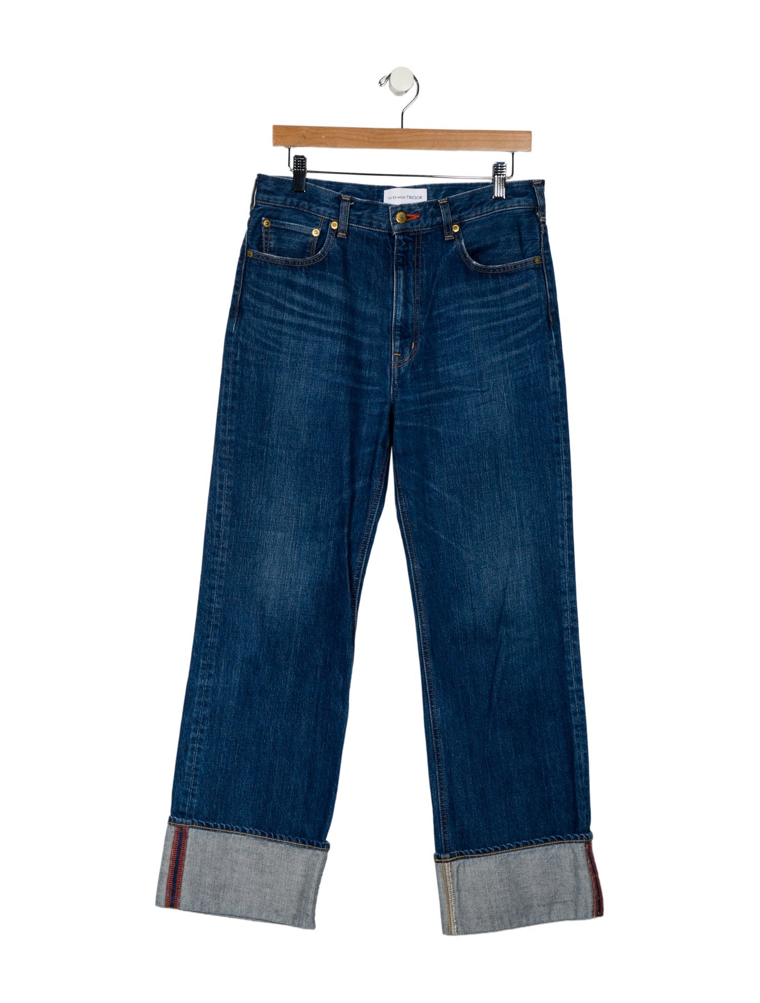 Tu es mon TRÉSOR High-Rise Wide Leg Jeans