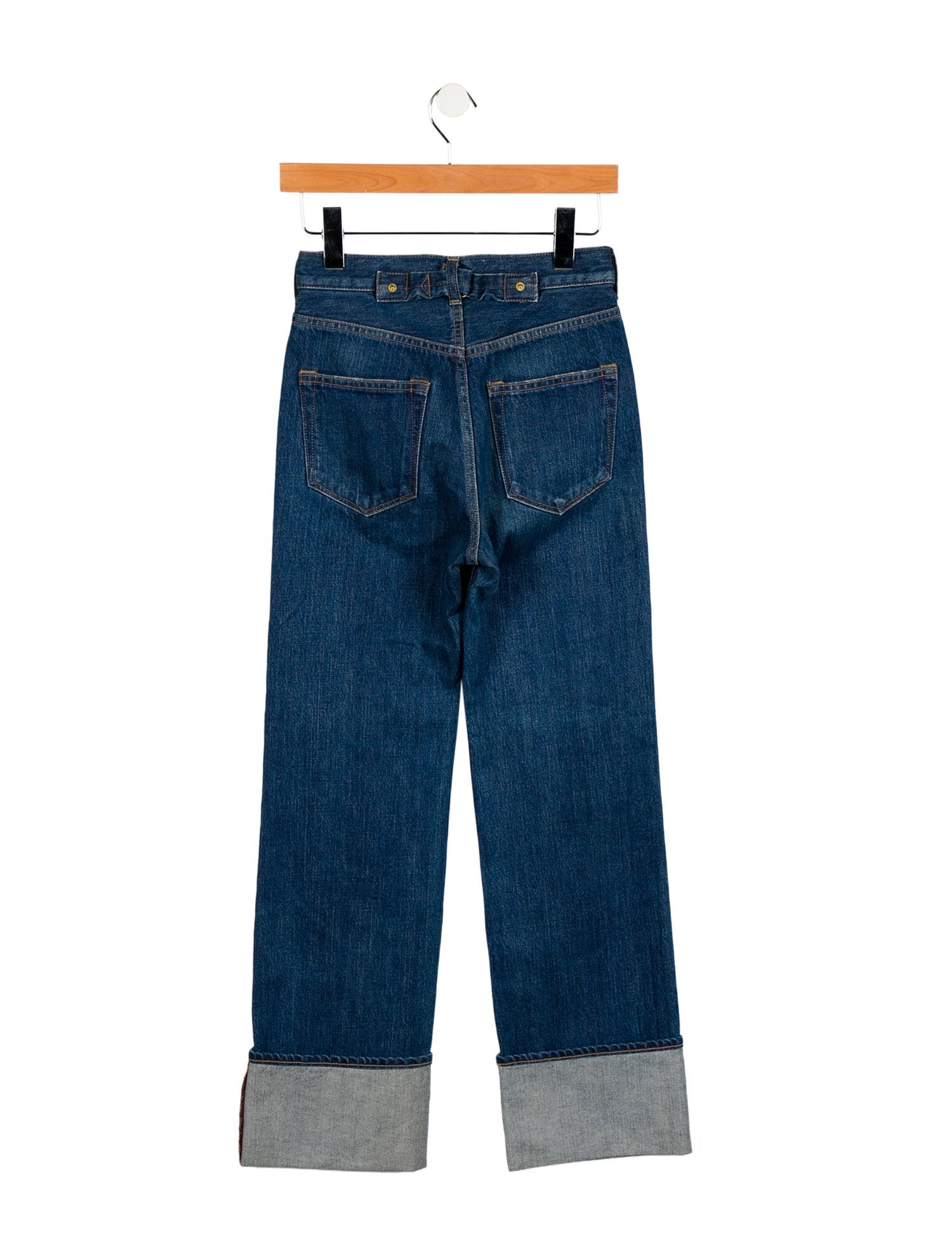 Tu es mon TRÉSOR Mid-Rise Straight Leg Jeans